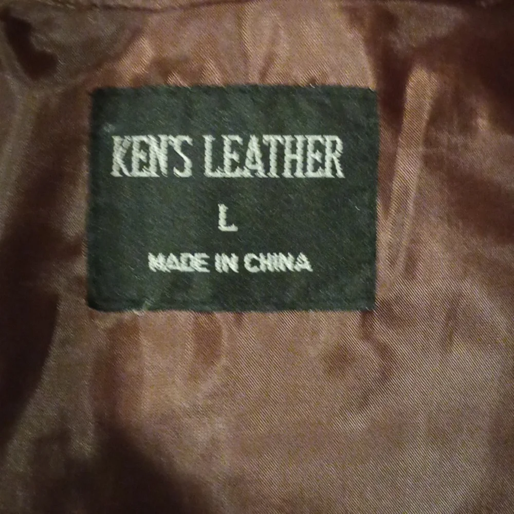 Ken's leather, leather vest - Picture 5 of 6